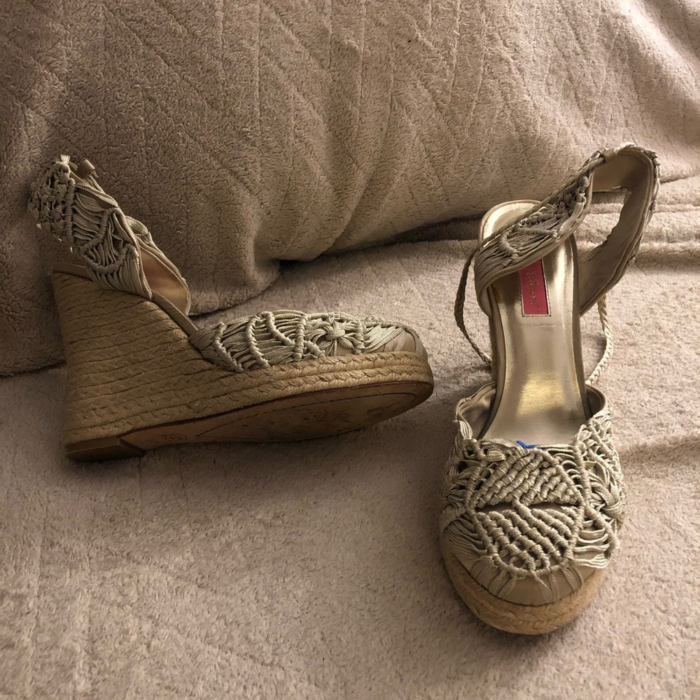 Betsey Johnson Espadrille wedges